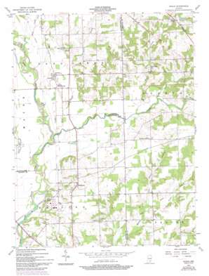 Azalia USGS topographic map 39085a7
