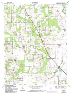 Waymansville USGS topographic map 39085a8