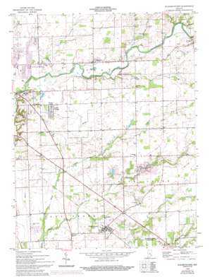 Elizabethtown USGS topographic map 39085b7
