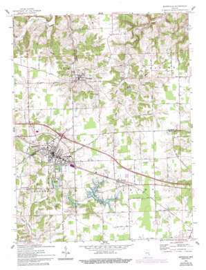 Batesville USGS topographic map 39085c2