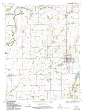 Hope USGS topographic map 39085c7