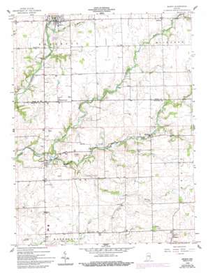 Milroy USGS topographic map 39085d4