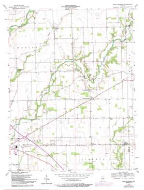 Rays Crossing USGS topographic map 39085e6