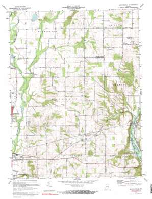 Brownsville topo map