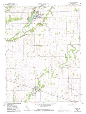 Carthage USGS topographic map 39085f5