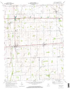 Lewisville USGS topographic map 39085g3
