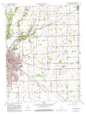 New Castle East USGS topographic map 39085h3
