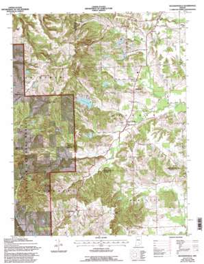 Bloomington USGS topographic map 39086a1