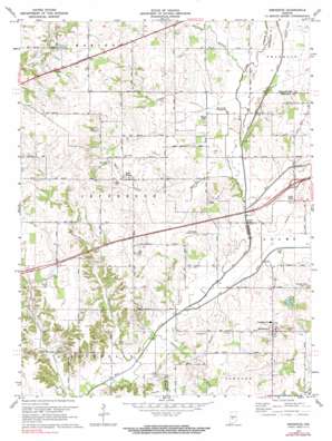 Eminence USGS topographic map 39086e6