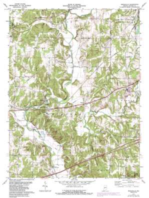 Reelsville USGS topographic map 39086e8
