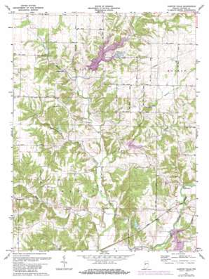 Clinton Falls USGS topographic map 39086f8