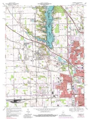 Clermont USGS topographic map 39086g3