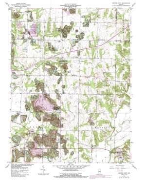 Center Point USGS topographic map 39087d1