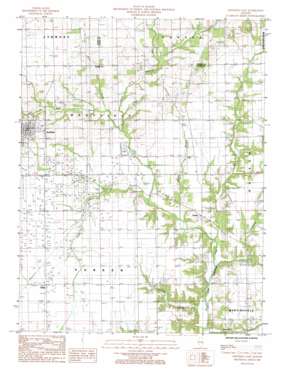 Westfield East USGS topographic map 39087d8