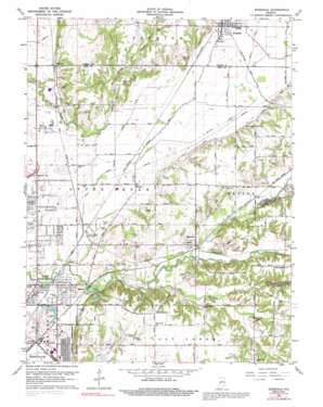 Rosedale USGS topographic map 39087e3