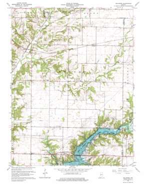 Bellmore USGS topographic map 39087g1