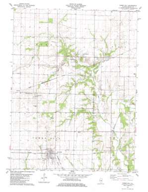 Tower Hill topo map