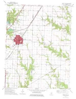 Mount Olive USGS topographic map 39089a6