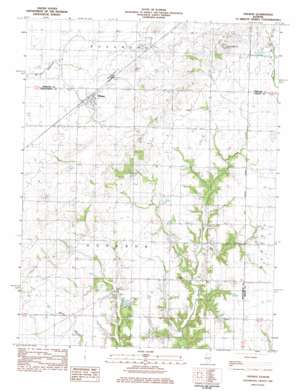 Ohlman USGS topographic map 39089c2