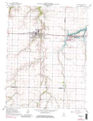 Pawnee topo map