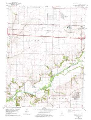 Mount Auburn topo map