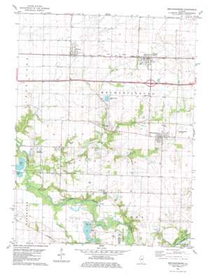 Mechanicsburg USGS topographic map 39089g4