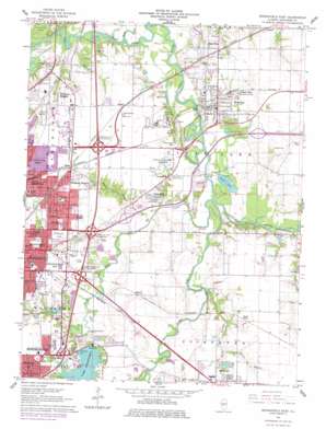 Springfield East USGS topographic map 39089g5