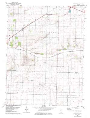 Lake Fork USGS topographic map 39089h3