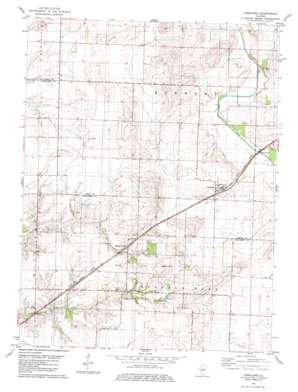 Cornland USGS topographic map 39089h4