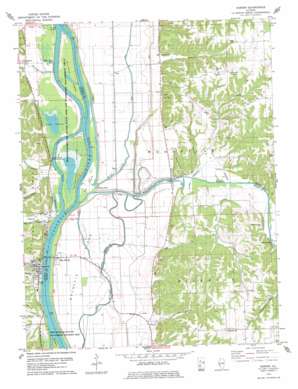Hardin USGS topographic map 39090b5