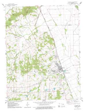 Elsberry USGS topographic map 39090b7