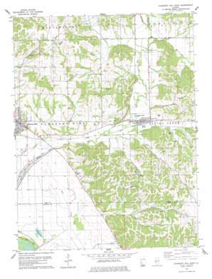 Pleasant Hill East topo map