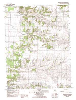 Arenzville East USGS topographic map 39090h3