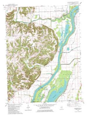 Cooperstown topo map