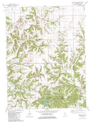 Kellerville USGS topographic map 39090h8