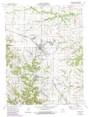 Wellsville USGS topographic map 39091a5