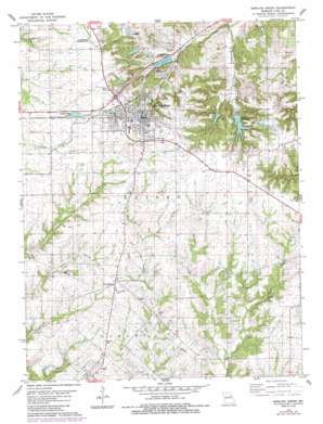 Bowling Green USGS topographic map 39091c2