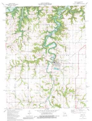 Perry USGS topographic map 39091d6