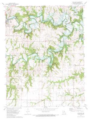 Paris East USGS topographic map 39091d8