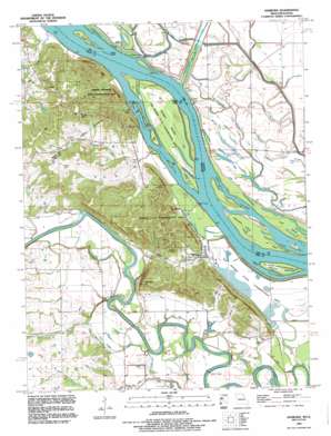 Ashburn USGS topographic map 39091e2