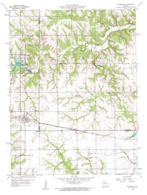 Hunnewell USGS topographic map 39091f7