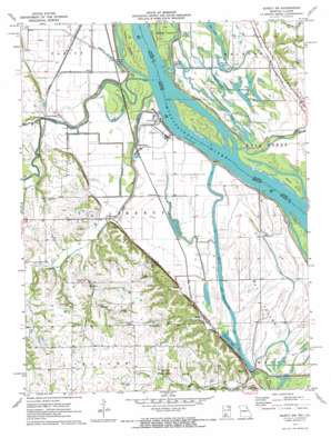 Quincy SW USGS topographic map 39091g4