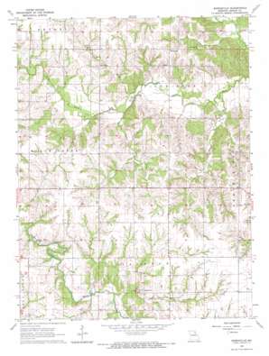 Burksville USGS topographic map 39091g8