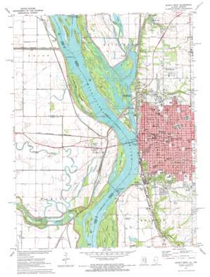 Quincy West USGS topographic map 39091h4