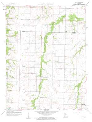 Tulip USGS topographic map 39092c2