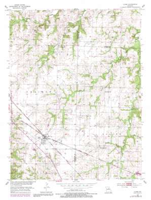Clark USGS topographic map 39092c3