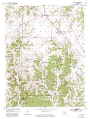 Renick USGS topographic map 39092c4