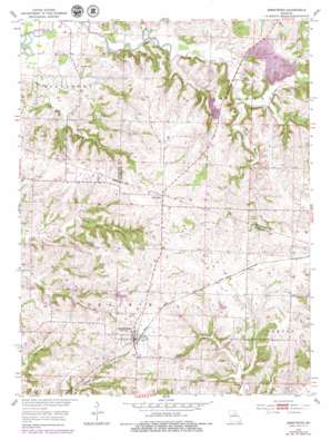 Armstrong topo map