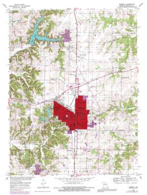 Moberly topo map