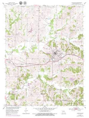 Huntsville USGS topographic map 39092d5